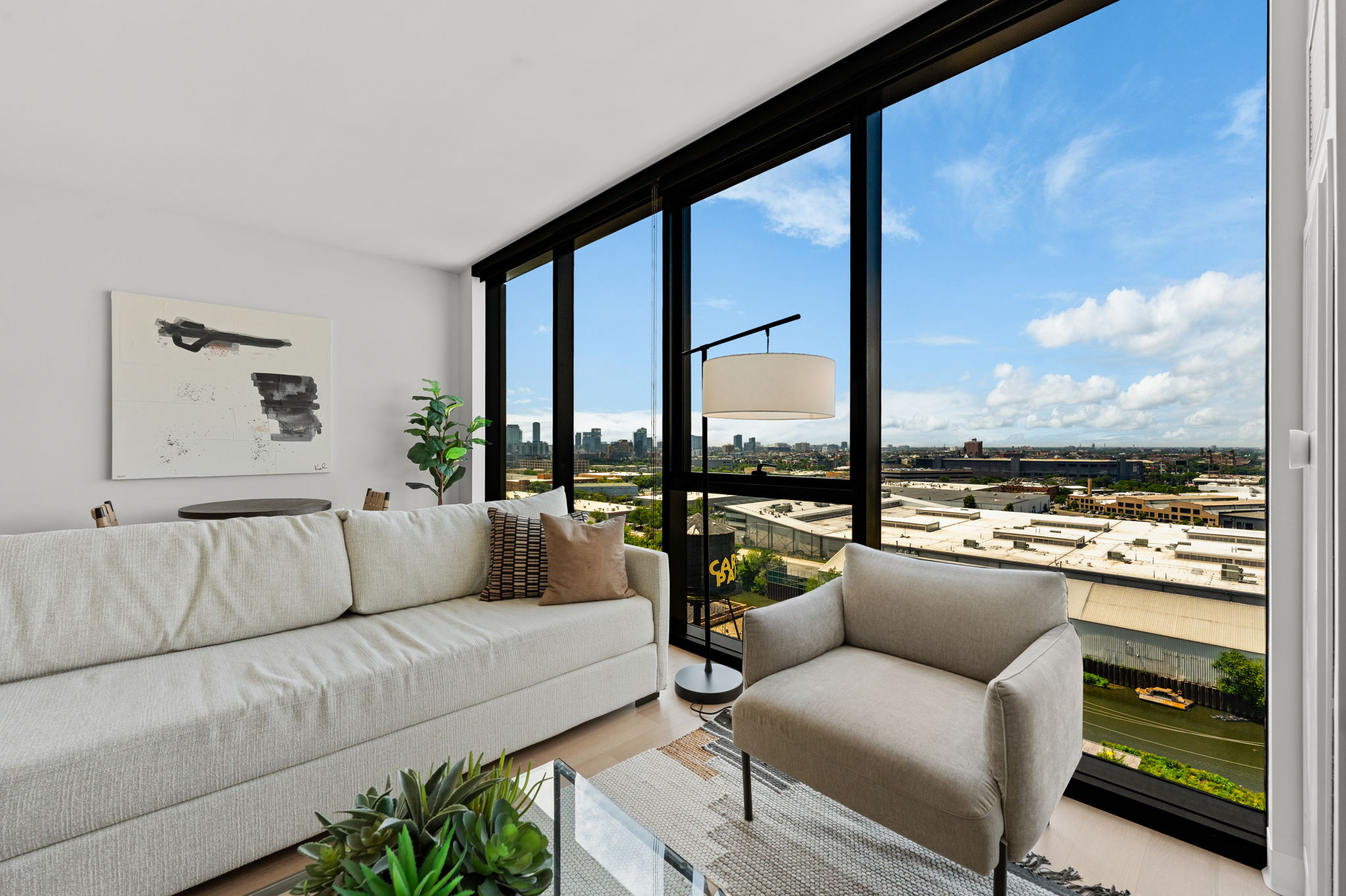 A Chicago high-rise view