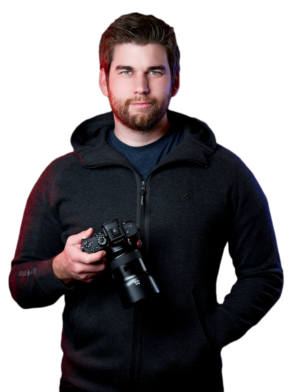 Justin, owner and photographer at Novo Real Estate Media